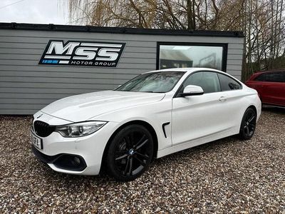 White Used 2015 BMW 420 Sport Line Coupe | £8,995 (Good price)