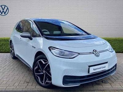 Used VW ID.3 Pro 150 kW (204 HP) 2020 White Hatchback