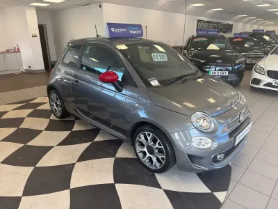 Używany Fiat 500 S 69 KM (50 kW) 2018 Szary Hatchback