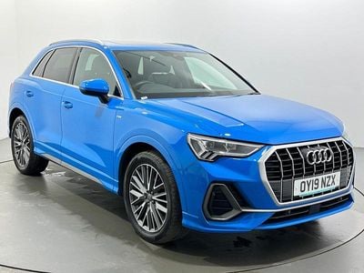 Used Audi Q3 S-Line 150 HP (110 kW) 2019 Blue SUV
