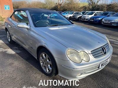 Used Mercedes CLK200 Elegance 2005 Silver Cabriolet