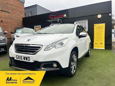 White Used 2015 Peugeot 2008 SUV | £5,195 (Good price)