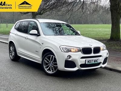 White Used 2017 BMW X3 M Sport SUV | £16,995 (Fair price)