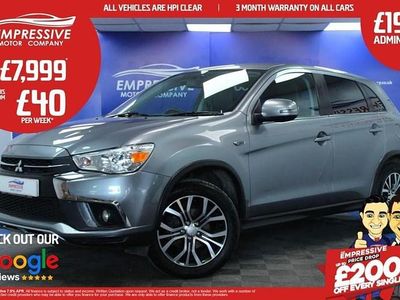 Grey Used 2018 Mitsubishi ASX SUV | £7,999 (Fair price)