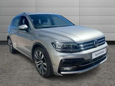 Used VW Tiguan R-line 150 HP (110 kW) 2019 Silver SUV