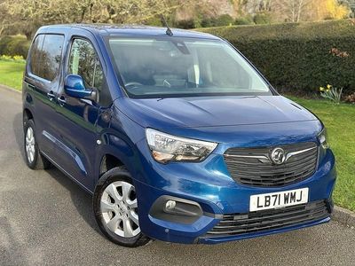 Used Vauxhall Combo S 110 HP (80 kW) 2021 Blue MPV