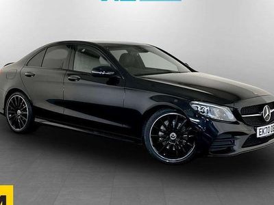 Used Mercedes C200 AMG line 198 HP (145 kW) 2019 Black Sedan