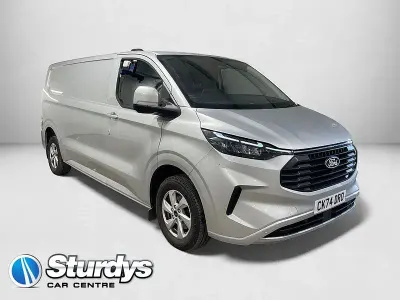 Used Ford Transit Custom Limited 136 HP (100 kW) 2024 Silver Van