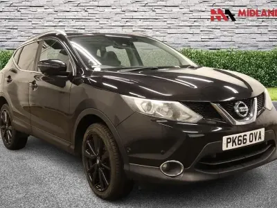 Used Nissan Qashqai Tekna 110 HP (80 kW) 2016 Black SUV
