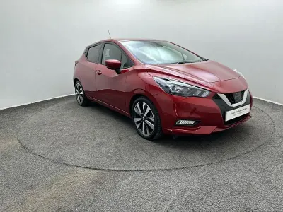 Used Nissan Micra Tekna 2022 Red Hatchback