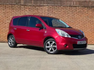 Used Nissan Note N-TEC 2011 Red Hatchback