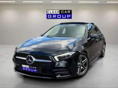 Begagnad Mercedes A180 AMG Line Premium Plus 116 HK (85 kW) 2018 Svart Halvkombi