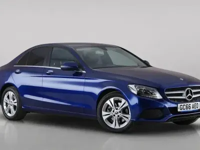 Used Mercedes C200 Executive 184 HP (135 kW) 2016 Blue Sedan