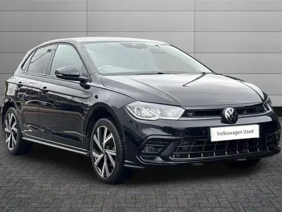 Used VW Polo R-line 110 HP (80 kW) 2022 Black Hatchback