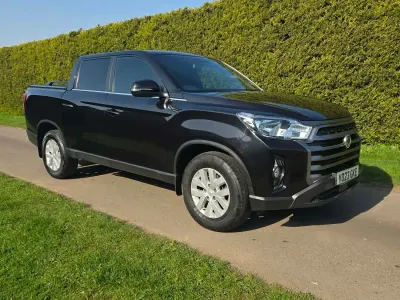 Used SsangYong Musso 181 HP (133 kW) 2023 Black Pickup