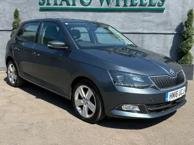 Used Skoda Fabia SE L 110 HP (80 kW) 2016 Grey Hatchback