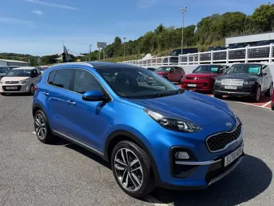 Used Kia Sportage 136 HP (100 kW) 2020 Blue SUV