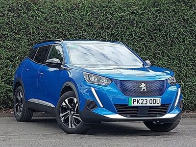 Used Peugeot e-2008 Allure+ 100 kW (136 HP) 2023 Blue SUV