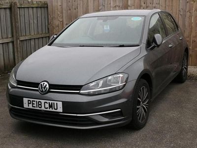Used VW Golf VII SE 110 HP (80 kW) 2018 Grey Hatchback