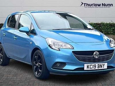 Used Vauxhall Corsa 90 HP (66 kW) 2019 Persian blue Hatchback