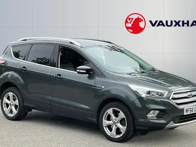 Used Ford Kuga Titanium X 120 HP (88 kW) 2018 Green SUV