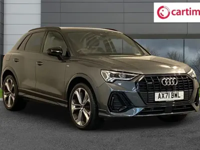 Używany Audi Q3 Black Edition 2022 Szary SUV