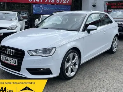 Used Audi A3 Sport 180 HP (132 kW) 2014 White Hatchback