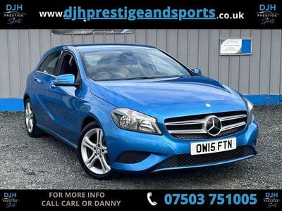 Used Mercedes A180 Sport Edition 109 HP (80 kW) 2015 Blue Hatchback