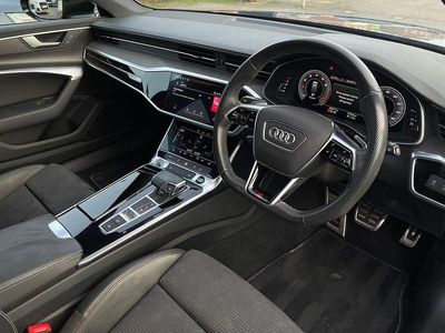 Blue Used 2022 Audi A6 Black Edition Estate | £27,971 (Fair price)
