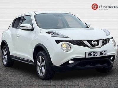 Used Nissan Juke Acenta 112 HP (82 kW) 2019 White SUV