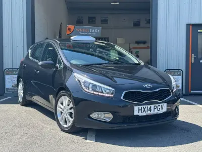 Used Kia Ceed 128 HP (94 kW) 2014 Black Hatchback