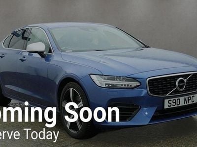 Used Volvo S90 R-Design Pro 2019 Blue Sedan