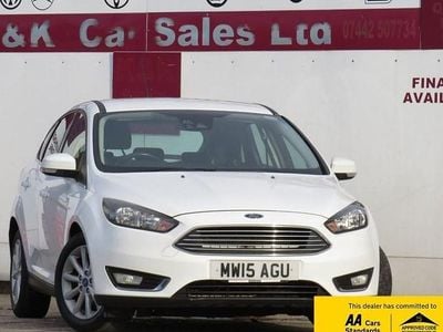 White Used 2015 Ford Focus Titanium Hatchback | £6,995 (Fair price)