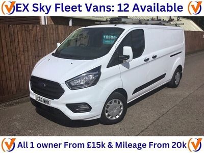 used Ford 300 Transit Custom EX SKY 2.0TREND P/V L2 H1 ** EX SKY VAN 1 OWNER FSH **