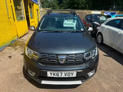 Used Dacia Sandero Stepway Ambiance 90 HP (66 kW) 2017 Grey Hatchback