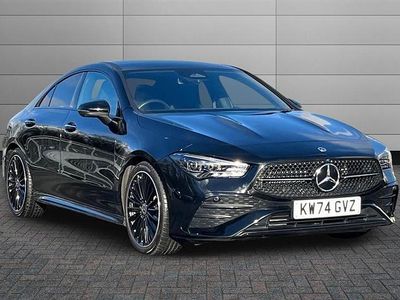 Cosmos black Used 2025 Mercedes CLA220 AMG Line Premium Plus Sedan | £31,890 (Fair price)