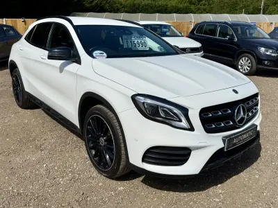 Usado Mercedes GLA200 AMG line 156 HP (114 kW) 2018 Branco SUV