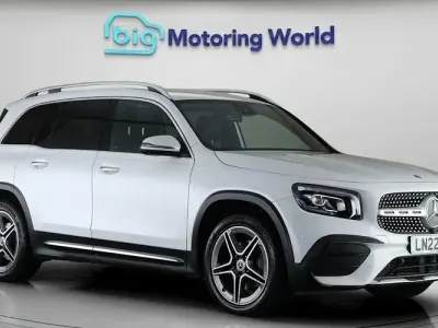 Begagnad Mercedes GLB200 AMG line 163 HK (119 kW) 2022 Vit SUV