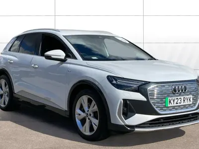 Used Audi Q4 e-tron S-Line 219 kW (299 HP) 2023 White SUV