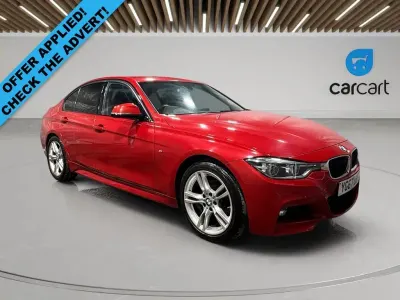 Used BMW 320 M Sport 184 HP (135 kW) 2017 Red Sedan