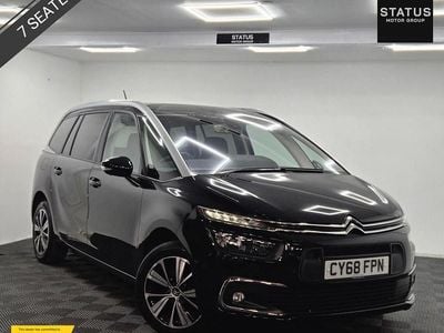 Used Citroën Grand C4 Picasso Feel 130 HP (95 kW) 2019 Black MPV