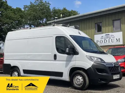 Used Citroën Relay 140 HP (102 kW) 2021 White Van