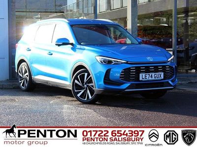 Blue Used 2024 MG ZS Trophy Hatchback | £17,790 (Fair price)