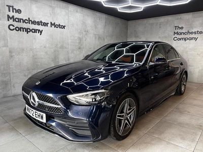 Used Mercedes C200 AMG line 2022 Blue Sedan