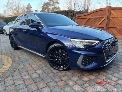 Used Audi A3 Sportback S-Line 150 HP (110 kW) 2021 Blue Hatchback