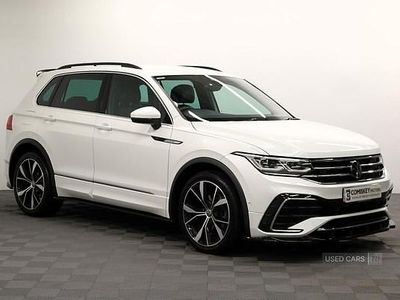 Used VW Tiguan R-line 150 HP (110 kW) 2022 White SUV