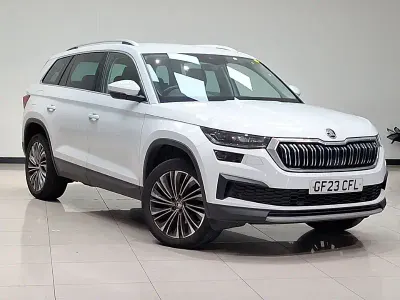 Used Skoda Kodiaq SE L Executive 150 HP (110 kW) 2023 White SUV