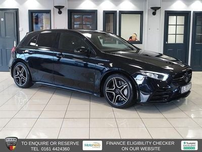 Black Used 2021 Mercedes A35 AMG Executive Hatchback | £20,740 (Fair price)