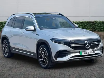 Used Mercedes EQB350 AMG Line Premium 214 kW (292 HP) 2022 Silver SUV