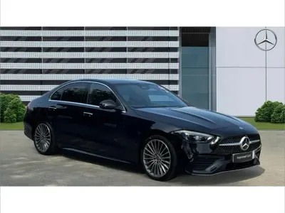Used Mercedes C200 AMG Line Premium 224 HP (164 kW) 2023 Black Sedan